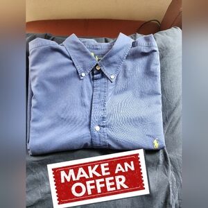 Polo Ralph LaurenClassic-Fit Cotton Oxford Shirt Sz2xlt